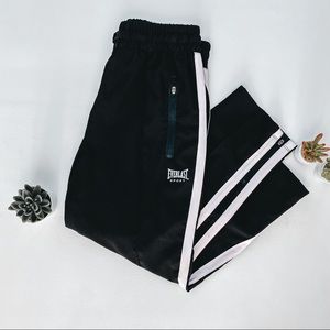 Everlast Black and White Track Pants